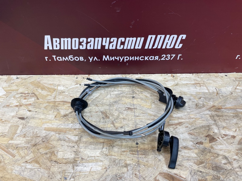 Трос замка капота - фото 1