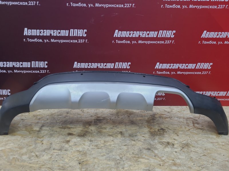 Накладка бампера - фото 1