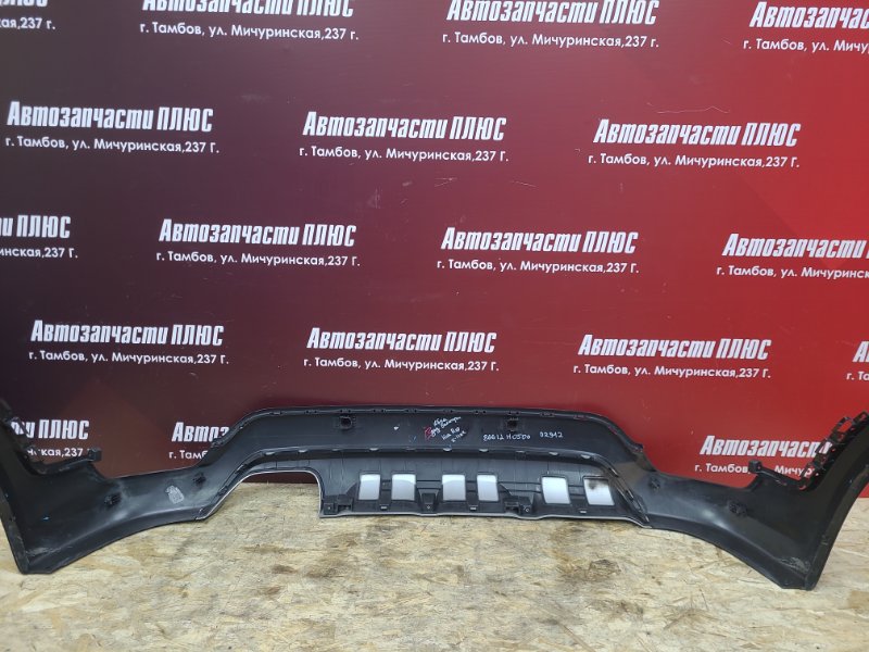 Накладка бампера - фото 4