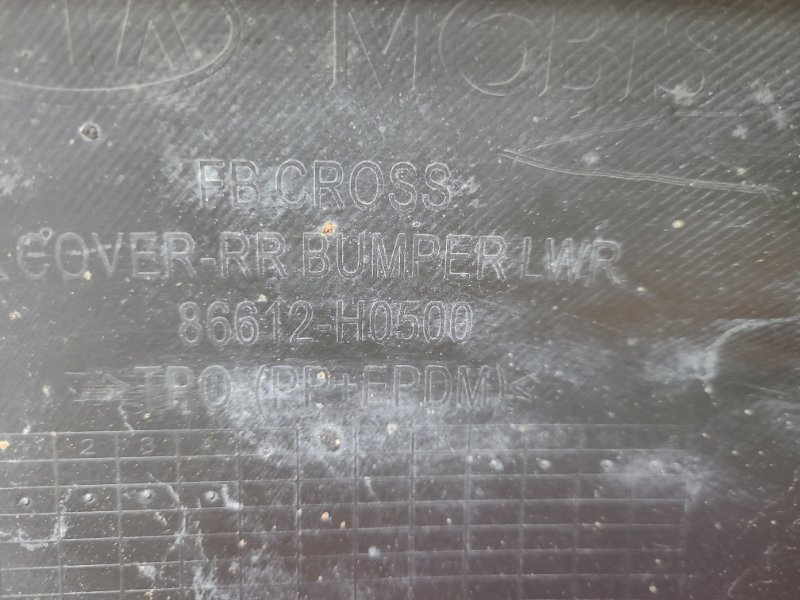 Накладка бампера - фото 7