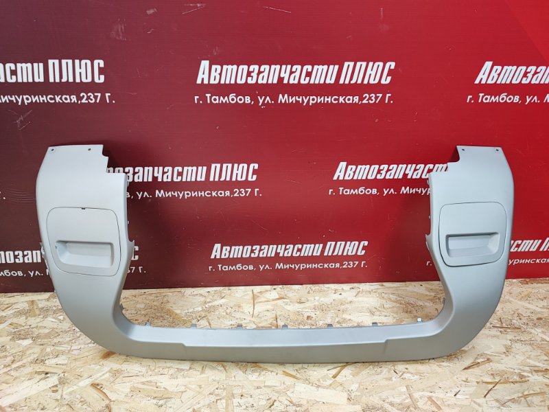 Накладка переднего бампера - фото 8