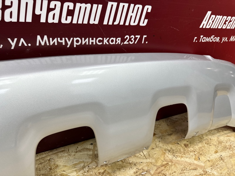 Накладка заднего бампера - фото 4