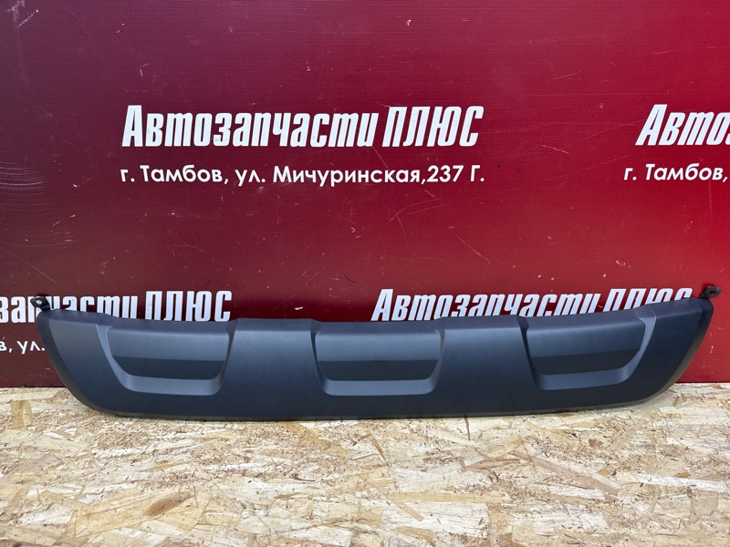 Накладка заднего бампера - фото 2