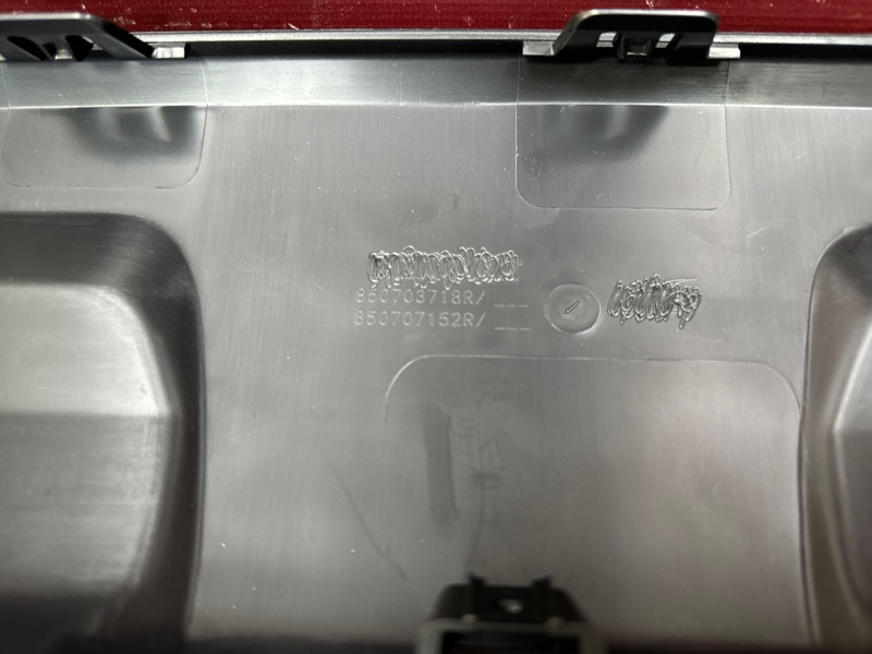 Накладка заднего бампера - фото 8