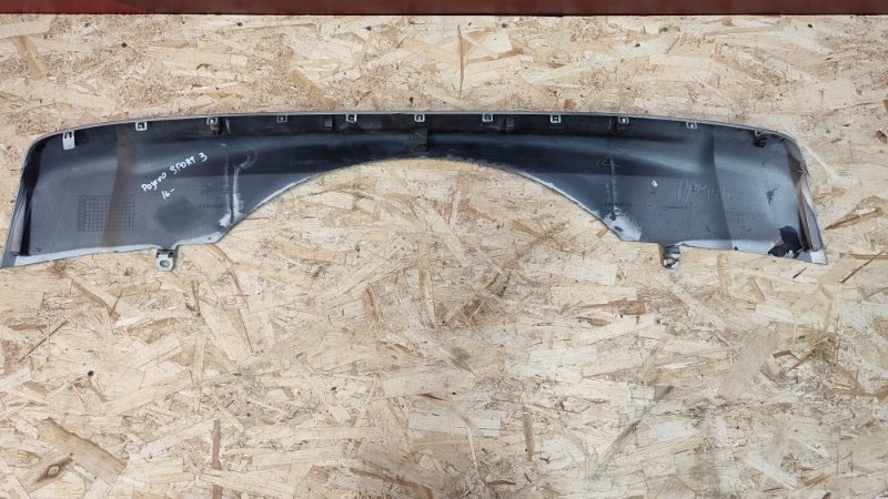 Накладка заднего бампера - фото 7