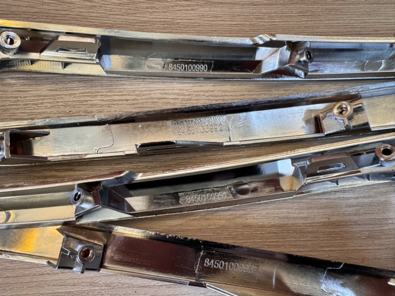 Молдинг бампера хром - фото 5