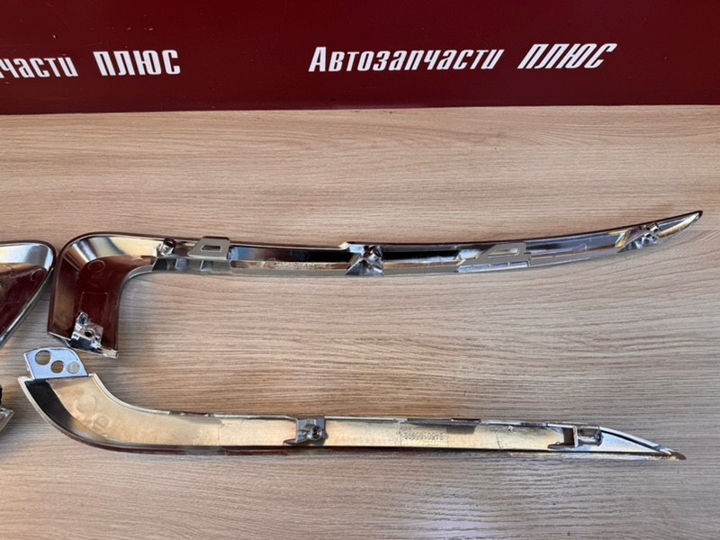 Молдинг бампера хром - фото 7