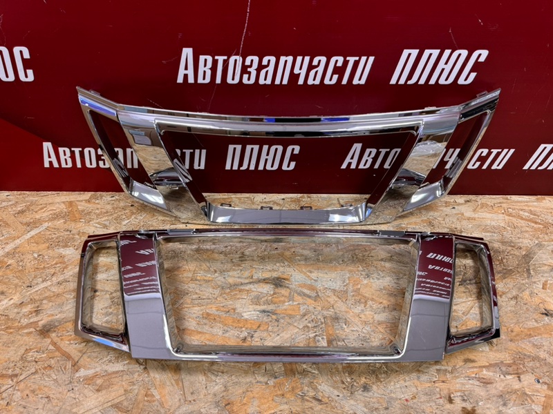 Хром решетки радиатора - фото 2