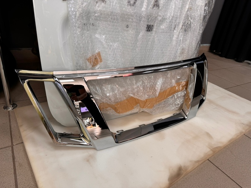 Хром решетки радиатора - фото 2