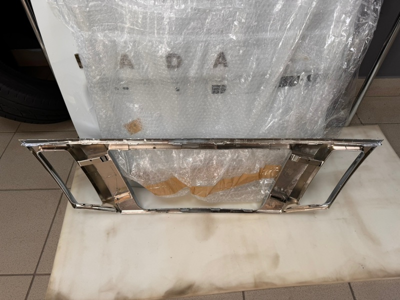 Хром решетки радиатора - фото 4