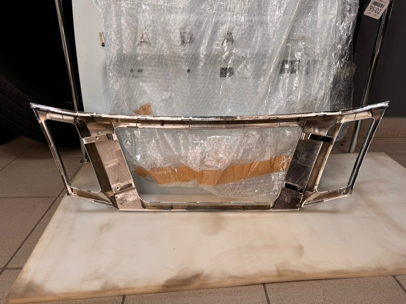 Хром решетки радиатора - фото 5