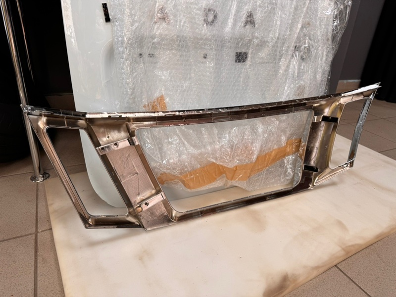 Хром решетки радиатора - фото 6