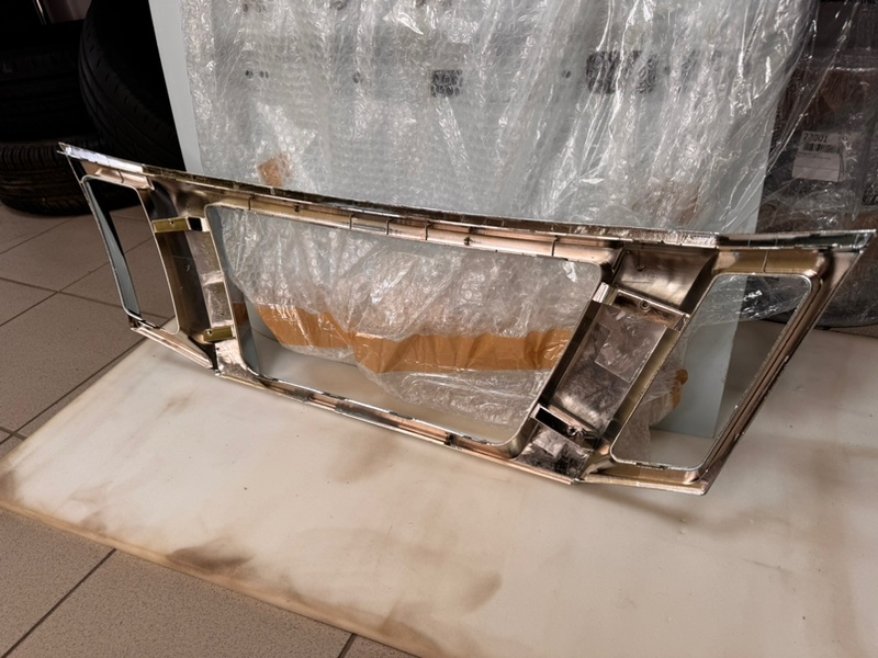 Хром решетки радиатора - фото 7