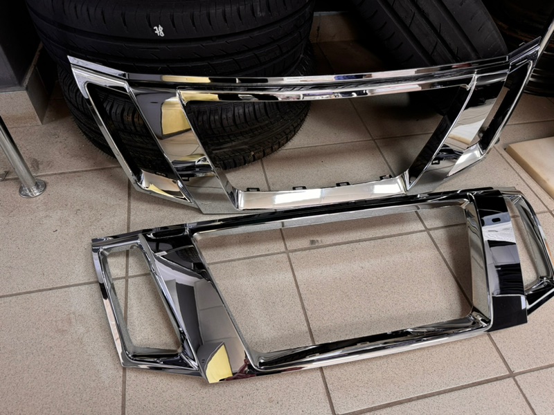 Молдинг хром решетки радиатора - фото 3