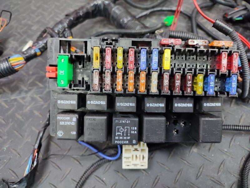 Проводка панели приборов - фото 9