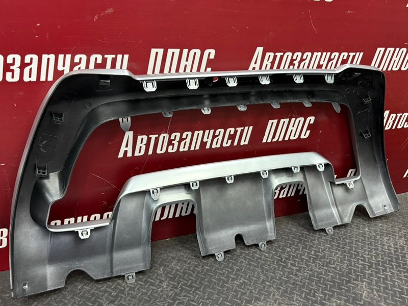 Накладка переднего бампера - фото 6