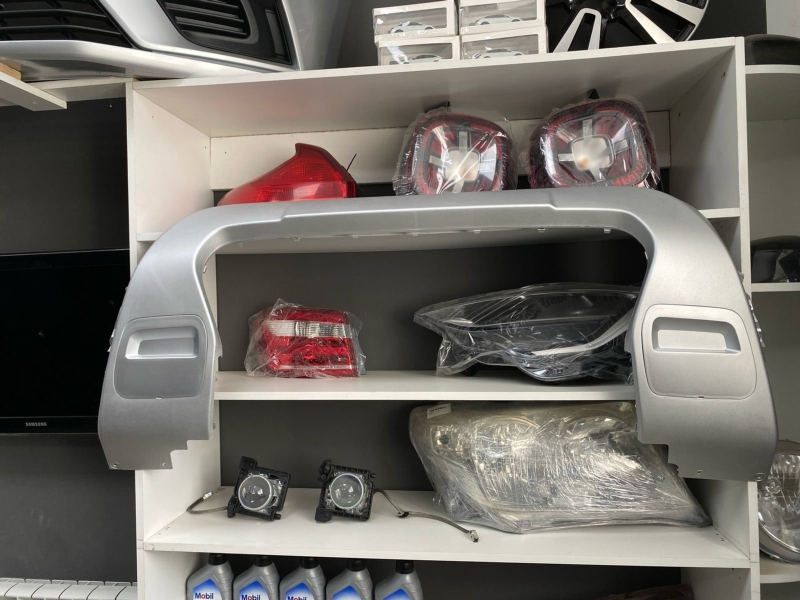 Накладка переднего бампера - фото 3