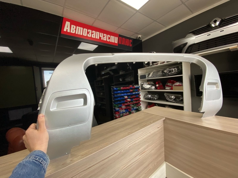 Накладка переднего бампера - фото 3