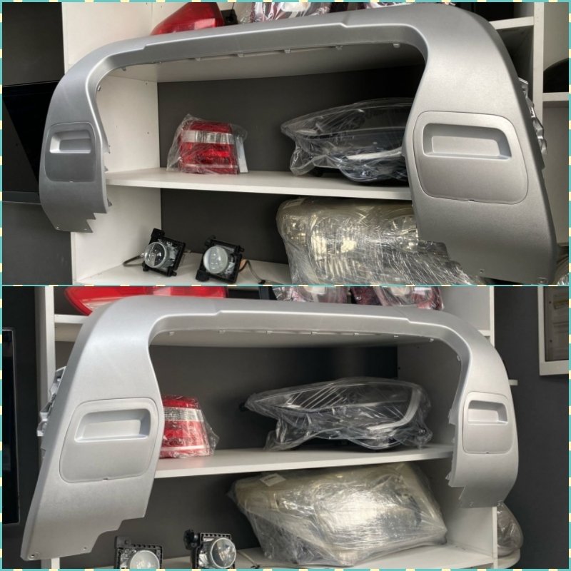 Накладка переднего бампера - фото 1