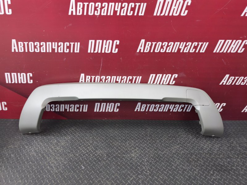 Накладка заднего бампера - фото 1