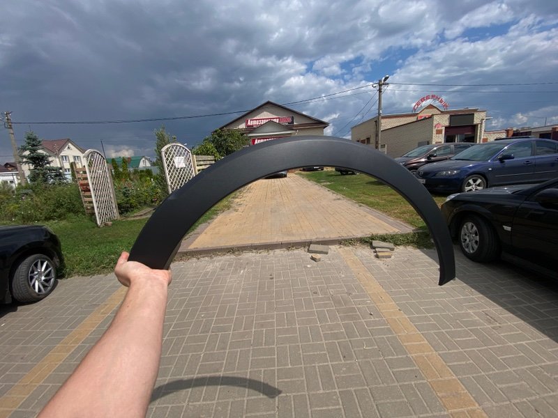 Накладка     крыла - фото 1