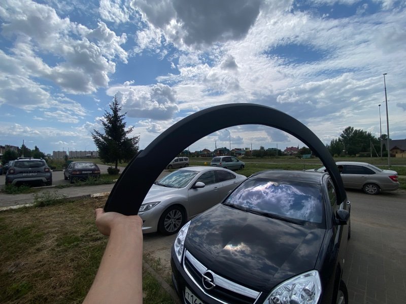 Накладка     крыла - фото 1