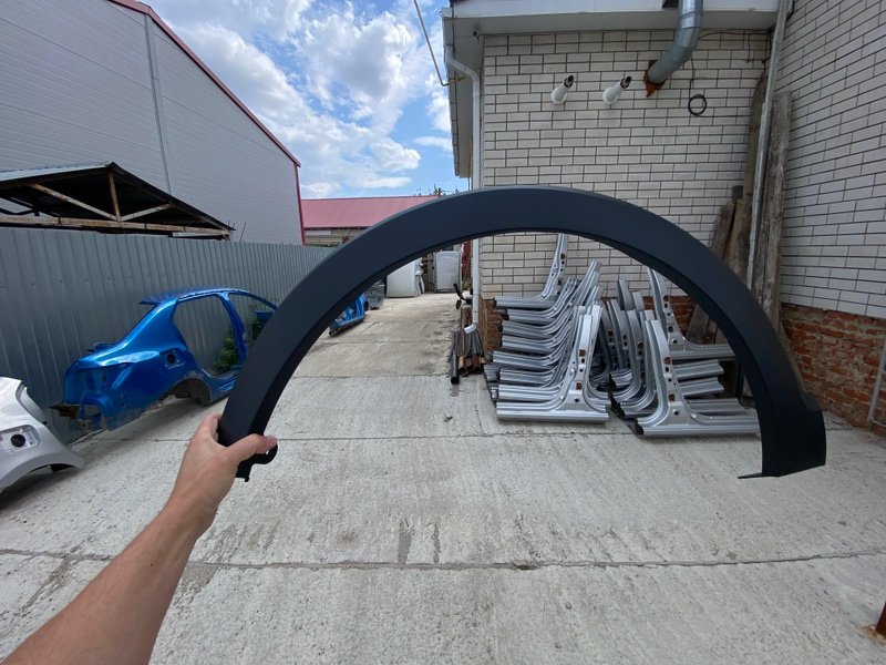 Накладка     крыла - фото 1