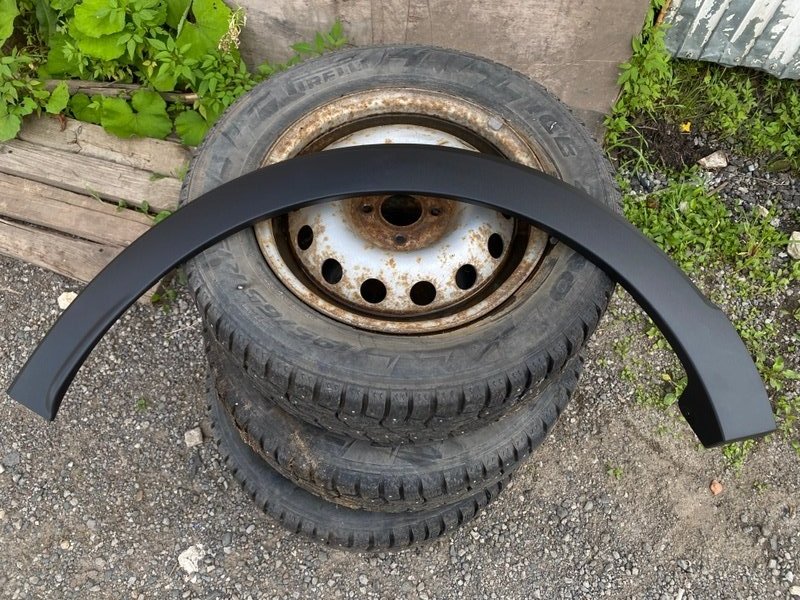 Накладка     крыла - фото 1