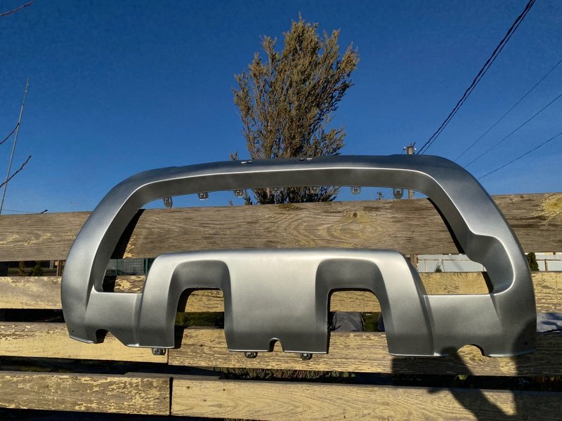 Накладка переднего бампера - фото 1